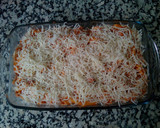 Foto del paso 10 de la receta: Plumas a la boloñesa con 5 quesos al horno