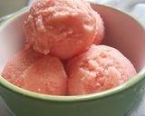 A picture of step 6 of Watermelon Sorbet.