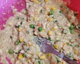 A picture of step 2 of Torrejas de quinoa.