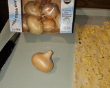 A picture of step 4 of Camembert Bacon Walnut Flatbread Bites.