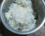 A picture of step 1 of Leftover Rice Fritters.
