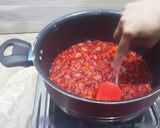 A picture of step 5 of HOMEMADE YUMMY STRAWBERRY JAM WITH ONLY 3 INGREDIENTS!.
