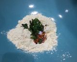 A picture of step 3 of Baysan kay pakoray.