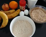 A picture of step 1 of Wheat Flour/Oats Flour Pancakes.