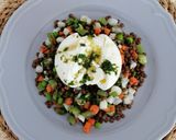 Foto del paso 10 de la receta: Ensalada de Lentejas, Verduras y Burrata
