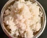 A picture of step 1 of Mango Rice.