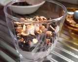 A picture of step 2 of Oreo Parfait.
