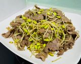 黃豆芽炒牛肉片的食譜步驟4照片