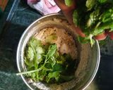 A picture of step 4 of Rice idli.