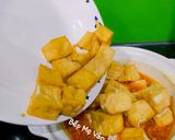 Hình bước làm 4 của món Đậu hủ kho tương hột (món chay)