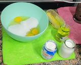 Foto del paso 1 de la receta: Budín de yogur griego
