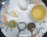 A picture of step 1 of Homemade Garlic Mayonnaise.