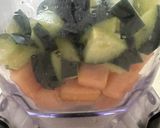 Foto del paso 1 de la receta: Jugo de Melón y Pepino