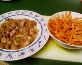 Foto del paso 1 de la receta Pollo con zanahoría picante