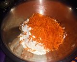 A picture of step 2 of Vegan carrot cake.