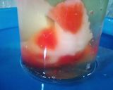 Foto langkah ke 4 dari resep Agar Agar Ikan Koi in Jar.