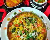 A picture of step 5 of Ragda Pattice.
