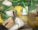 Foto langkah ke 3 dari resep Bening bayam jagung terong.