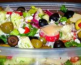 A picture of step 2 of Mike's Healthy Zesty Greek Salad.