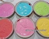 Foto langkah ke 4 dari resep Rainbow cake kukus.