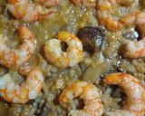 Foto del paso 6 de la receta Falso risotto de setas y gambones