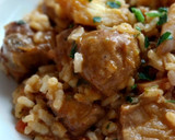 Foto del paso 13 de la receta: Arroz meloso mar y montaña