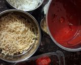 A picture of step 1 of Strawberry Burfi.