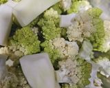 Foto del paso 3 de la receta: Romanesco y rábanos, en pasta orly