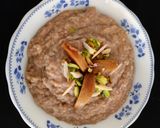 A picture of step 6 of Chikoo kheer.