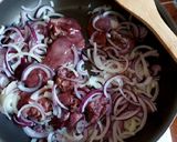 Pas rețetă Ficăței de pui cu ceapă și legume la cuptor 1 fotografie