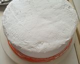 A picture of step 6 of Eid Chocolate Fudge cake.