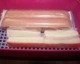 Foto del paso 4 de la receta: Rollito de salchicha gigante con surimi y queso