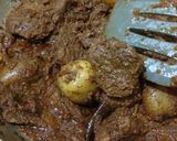 Foto langkah ke 12 dari resep Rendang dengan Kelapa Sangrai Bumbu Alami (Masak Presto).