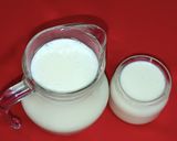 A picture of step 3 of Nutritious Soy Milk (home-made).