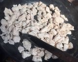Foto del paso 1 de la receta: Spaghetti con salsa y pollo