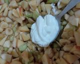 A picture of step 3 of Creamy Fruit Chat..