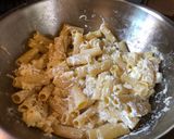 Φωτογραφία βήματος 5 της συνταγής Rigatoni al forno με 3 τυριά