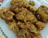 A picture of step 6 of Fried mutton snack#4weekschallenge.