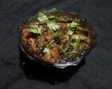 A picture of step 6 of Bhindi ka salan.