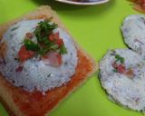 A picture of step 5 of Steamed veggies egg omelette idli.