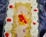 A picture of step 6 of Mango custard delight 🥭🥭.