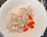 Hình bước làm 1 của món Cá nục-mackerel kho măng và cà chua