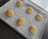 A picture of step 7 of Homemade burger buns!.