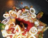Foto langkah ke 3 dari resep Cumi saos padang🐙.