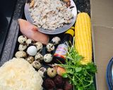 Hình bước làm 2 của món Súp cua trứng bách thảo