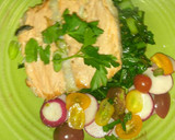 Foto del paso 5 de la receta: Salmón saltiado con hierbas frescas