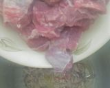 A picture of step 3 of Kadu gosht.