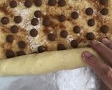 Foto langkah ke 6 dari resep Cinnamon choco Roll Bread.