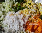 A picture of step 6 of Kosambari in Karnataka Style.