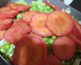 गाजर मटर पत्ता गोभी की सब्जी (Gajar matar patta gobhi ki sabzi recipe in hindi) रेसिपी चरण 1 फोटो